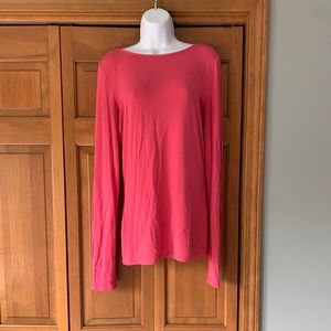 Trouve Pink long sleeve shirt